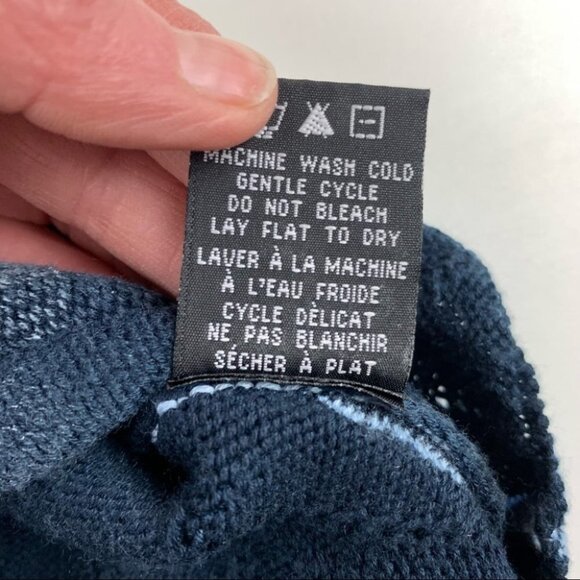 Parkhurst Textured Blue Long Sleeve Sweater - Picture 5 of 9